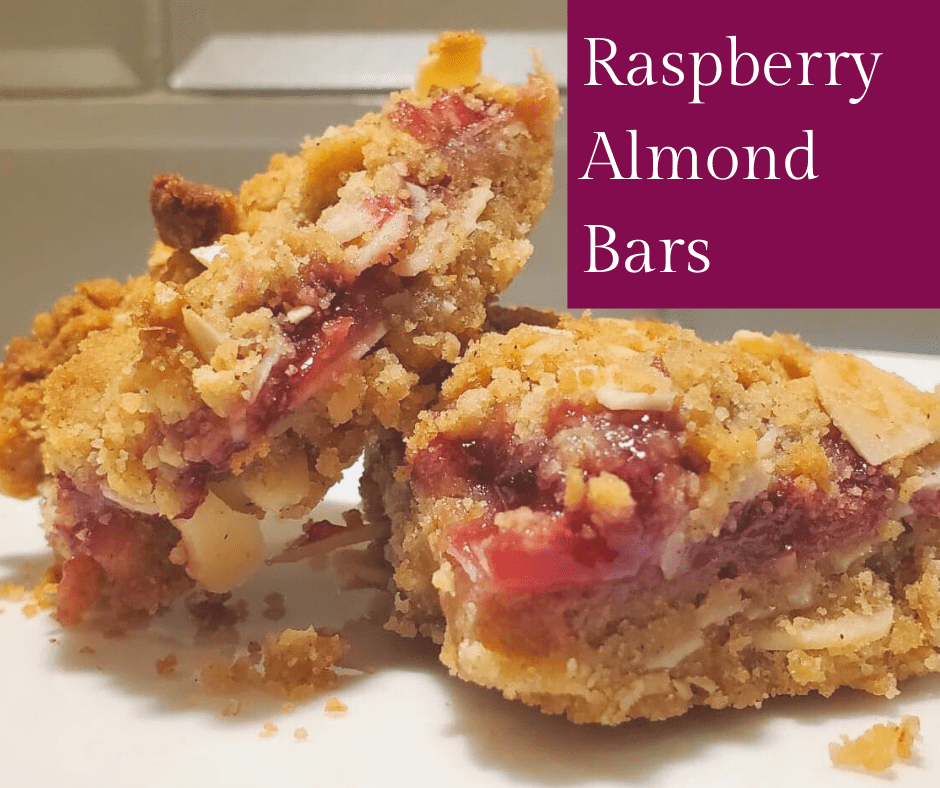 raspberry almond bars