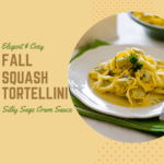 tortellini, squash ravioli, cream sauce, alfredo sauce, pasta