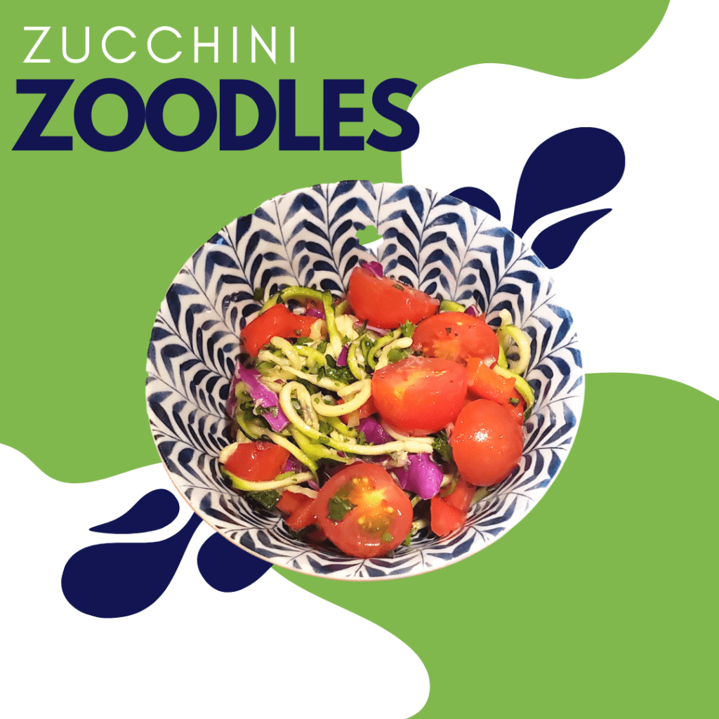 zucchini zoodle salad
