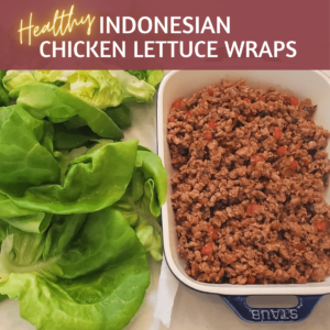 Indonesian Lettuce Wraps