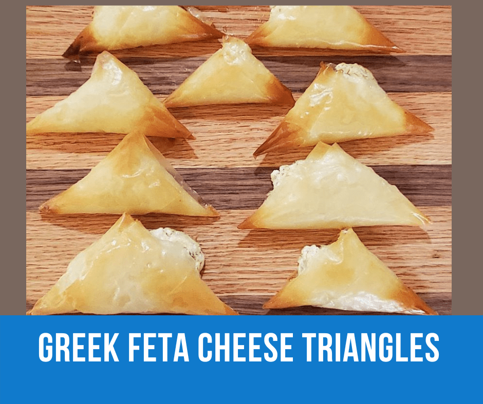 Greek Feta Cheese Triangles