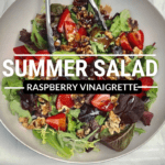 summer salad raspberry vinaigrette