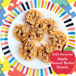 Kid's Favorite Apple Peanut Butter Snack