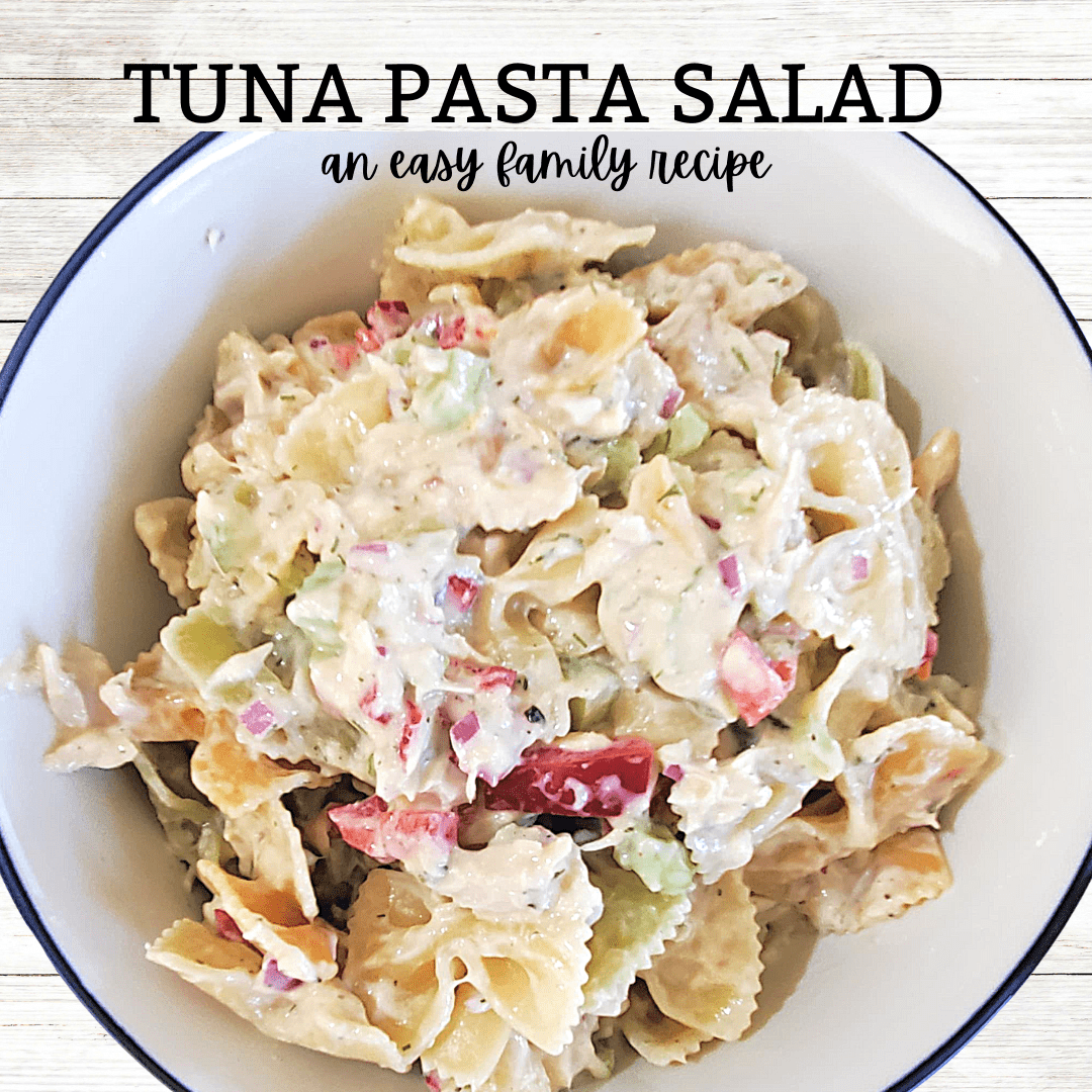 Classic Tuna Pasta Salad Recipe | Simply Wanderfull