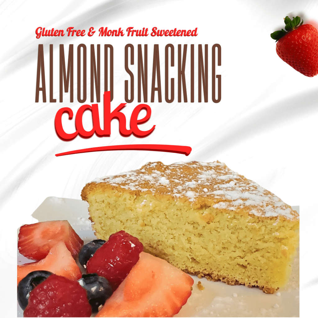 keto almond snacking cake