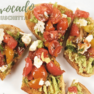 Avocado Bruschetta