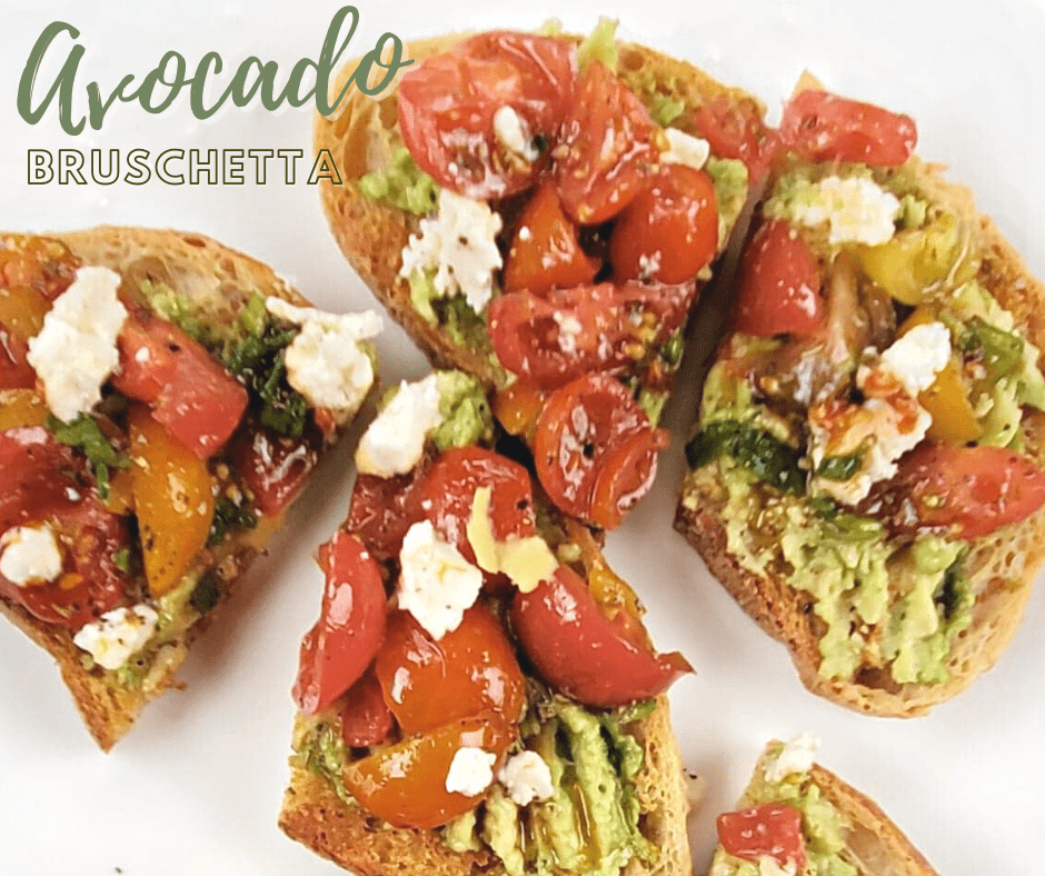 Avocado Bruschetta