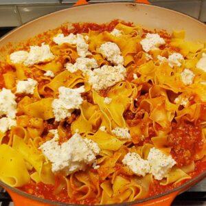 chicken pasta bake