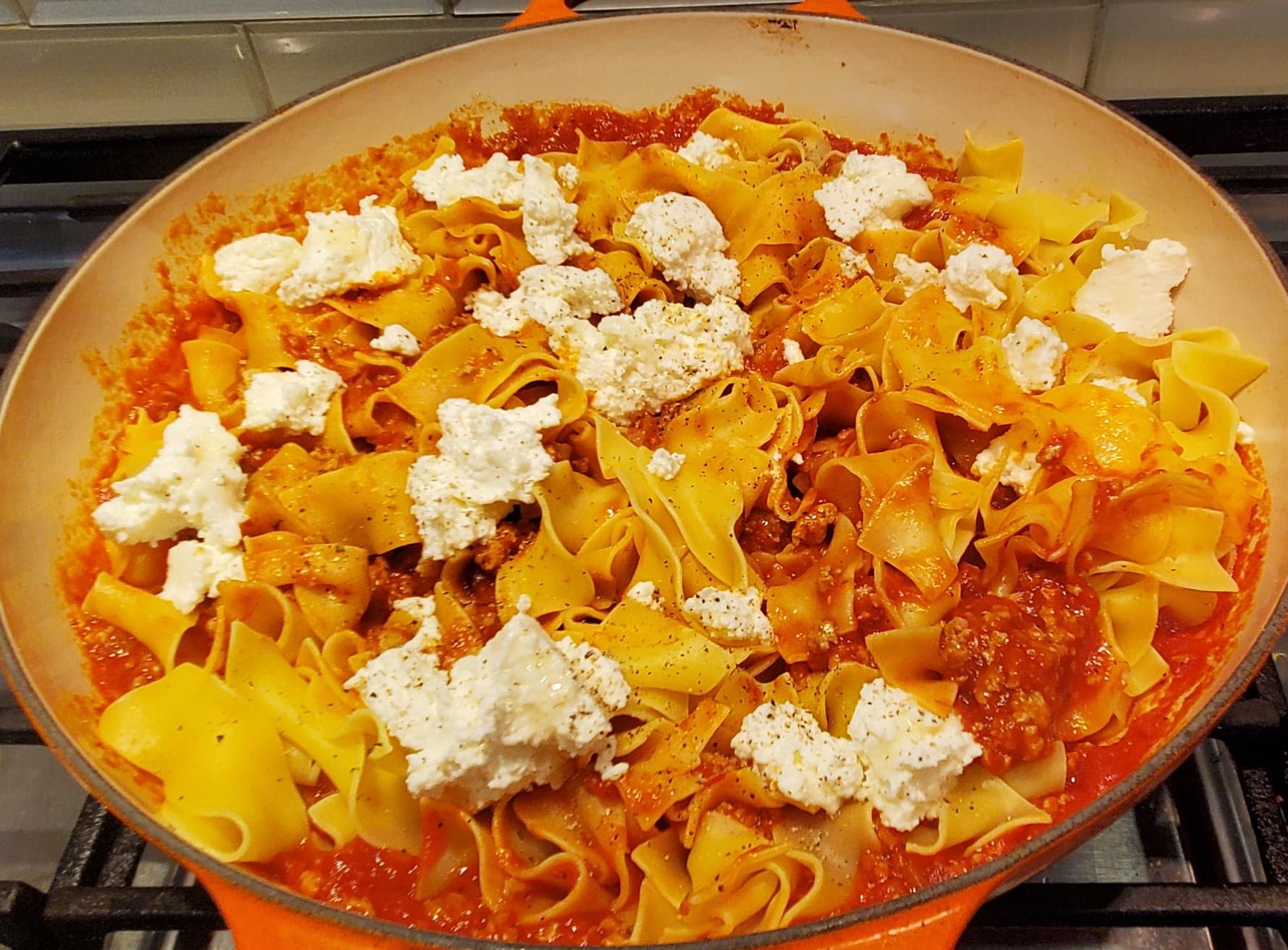chicken pasta bake