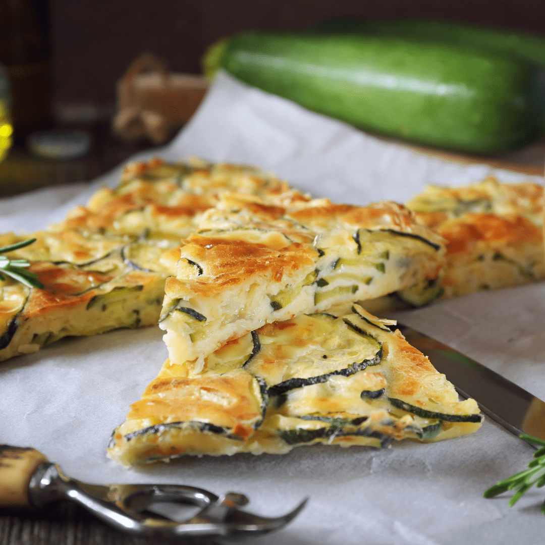 Scarpaccia: A Rustic Italian Zucchini Tart Recipe | Simply Wanderfull