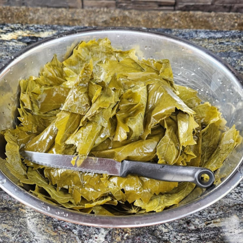 grape-leaves