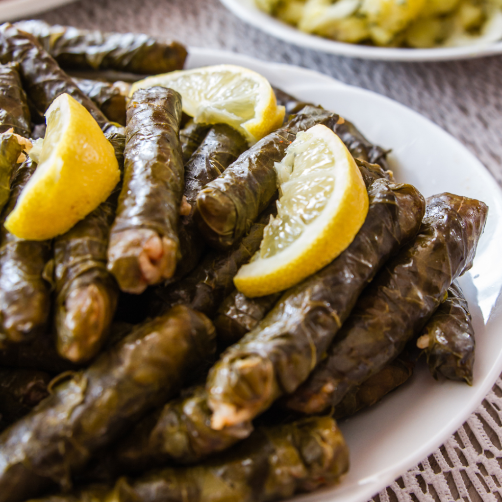 grape-leaves