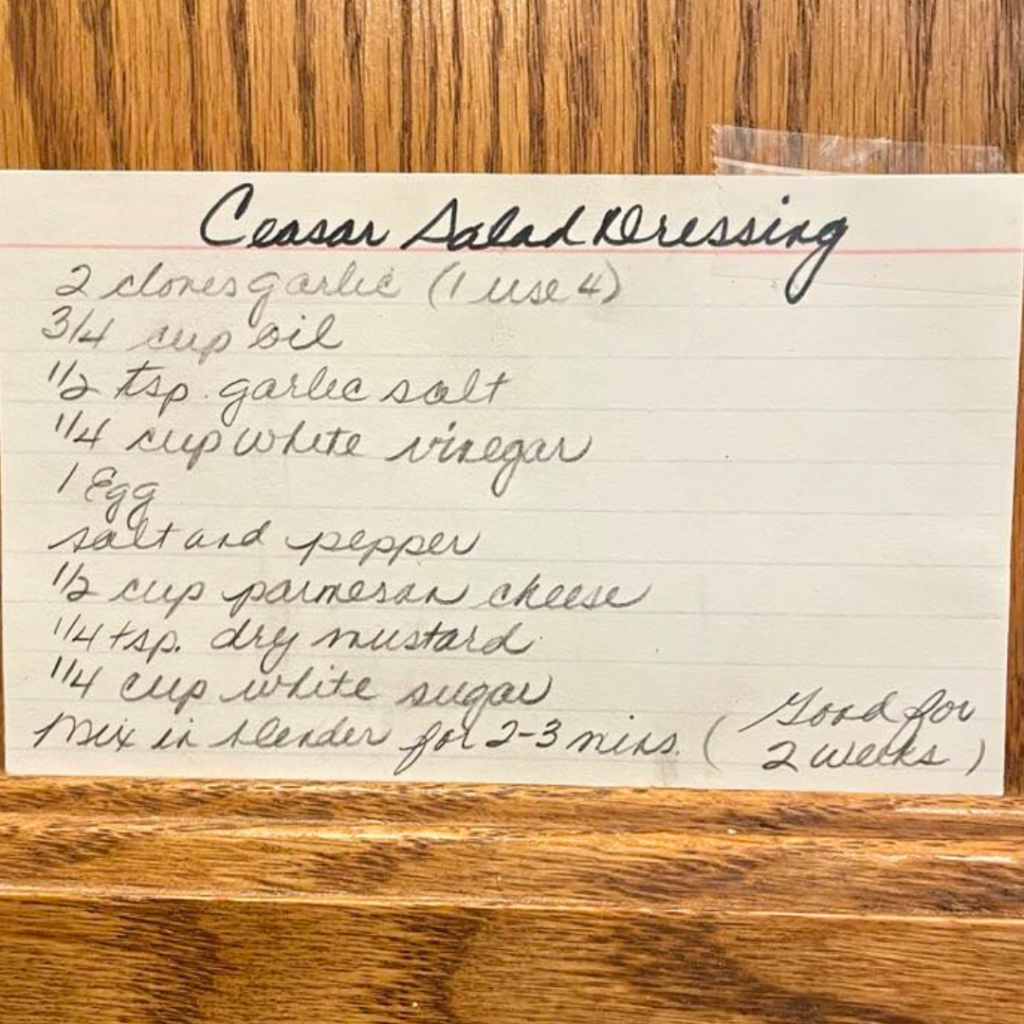 aunt0-fran-caesar-recipe