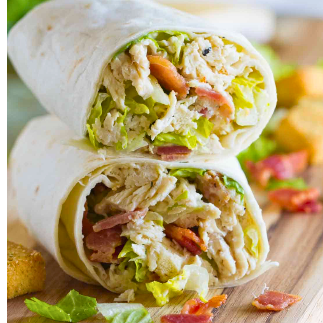 chicken-caesar-wraps
